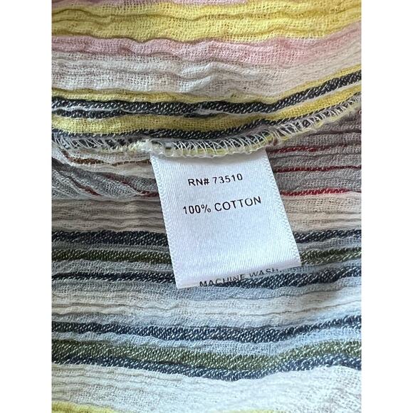 Ivy Jane Women's M Popover Tunic Top Blouse Boho Peasant Retro 70s Look - Picture 7 of 7